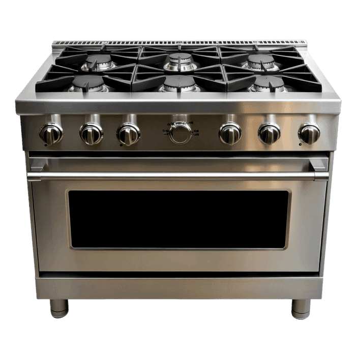 Inside oven